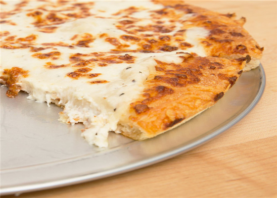 RK Bakeware China Manufacturer-Pizza Hut Thin Crust Pizza Pans Hardcoat Anodized Aluminum