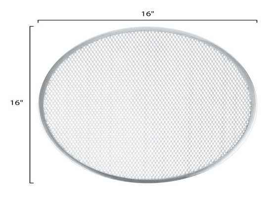 RK Bakeware China-Pizza Hut Aluminum Crispy Pizza Screen/Pizza Mesh Screen