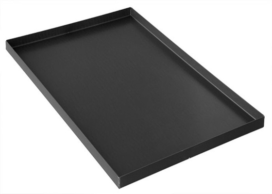 RK Bakeware China Foodservice NSF 5x7 Inch Roman Style Pizza Pan and Al Taglio Pizza Pans
