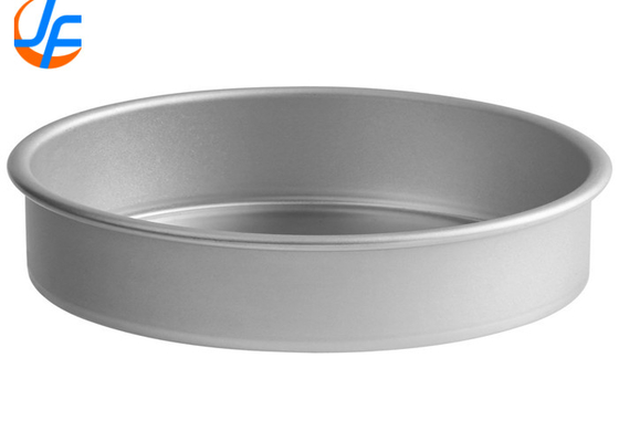 RK Bakeware China Foodservice NSF 10 Inch Aluminum Round Layer Cake Mould and Straight Sidewall Deep Dish Pizza Pan