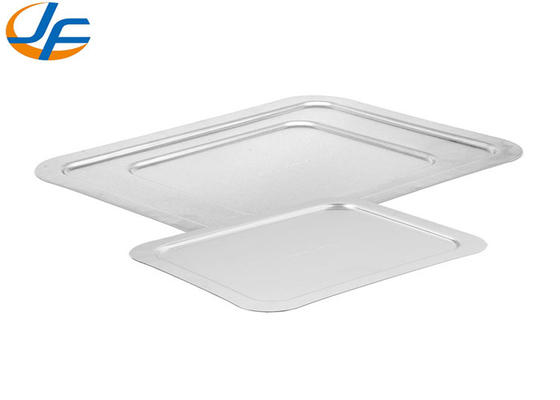 RK Bakeware China Foodservice NSF Commercial Hard Coat Aluminum Pizza Pan / Detroit Pizza Pans 8&quot; X 10&quot; X 2.38&quot;