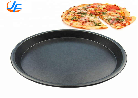 RK Bakeware China Foodservice NSF Commercial 14 Inch Aluminium Cake Pan/ Pizza Baking Pan Pizza Tray