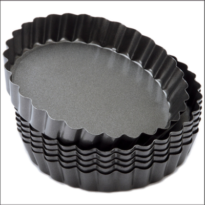 RK Bakeware China Foodservice NSF Nonstick Loose Bottom Round Shaped Pizza Pan Tart Pan