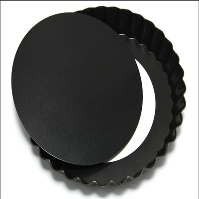 RK Bakeware China Foodservice NSF Nonstick Loose Bottom Round Shaped Pizza Pan Tart Pan