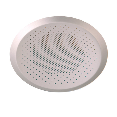                  Rk Bakeware China-Hard Coat Perforated Thin Crust Round Pizza Tray             