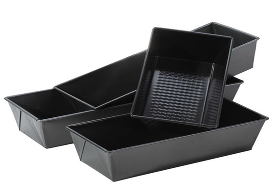 RK Bakeware China Foodservice NSF Mini Champagne Aluminum Loaf Pans Pullman Loaf Tin Bread Pan