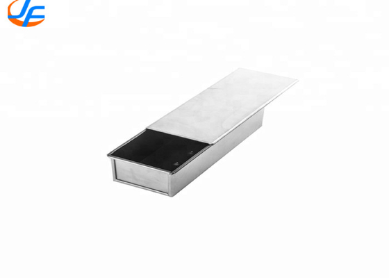 RK Bakeware China Foodservice NSF Telfon Nonstick Pullman Aluminum Loaf Pan / Baking Mould Cake Toast Bread Mold