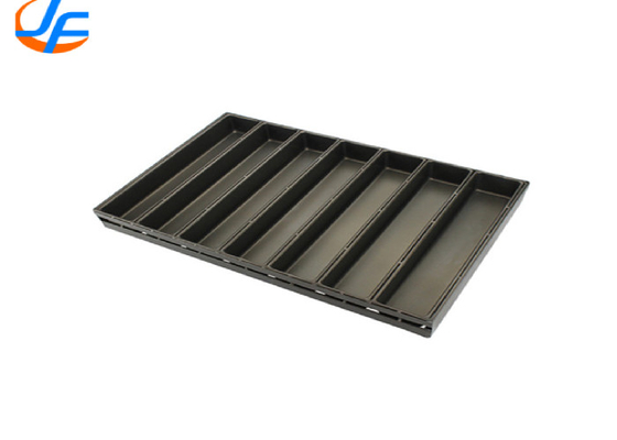 RK Bakeware China Foodservice NSF  Commercial Telfon Nonstick Pullman Bread Mould 4 Straps Pullman Pan