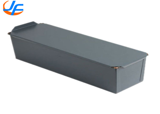 RK Bakeware China Foodservice NSF Telfon Nonstick Bread Tin Loaf Pan / Long Pullman Bread Loaf Pan With Lid
