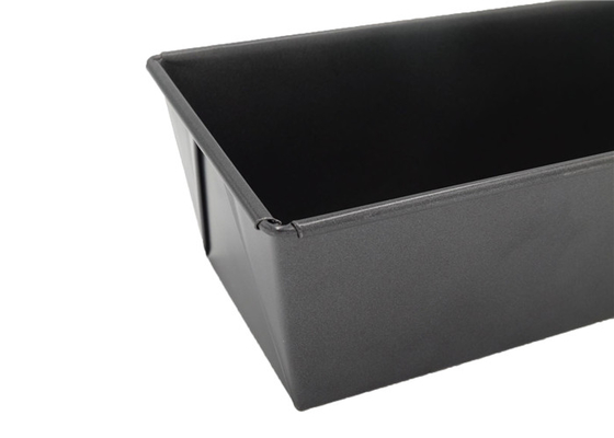 RK Bakeware China Foodservice NSF Telfon Nonstick Bread Tin Loaf Pan / Long Pullman Bread Loaf Pan With Lid