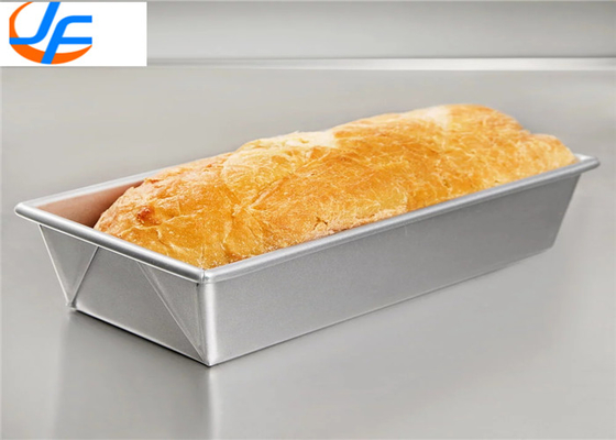 RK Bakeware China Foodservice NSF 1 Lb. Glazed Aluminized Nonstick Steel Bread Loaf Pan Bread Tin