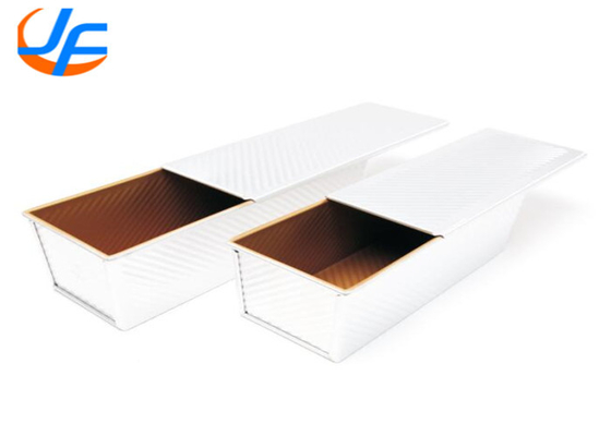 RK Bakeware China Foodservice NSF Aluminum Pullman Loaf Pan / Bread Pan Bread Tin With Loose Bottom