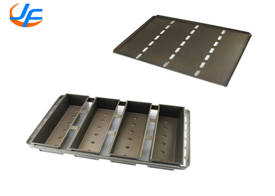 RK Bakeware China Foodservice NSF 800g Aluminum Alloy Nonstick Pullman Pan / Toast Bread Baking Pan