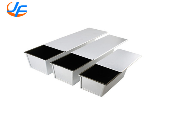 RK Bakeware China Foodservice NSF 300g Pullman Bread Aluminum Loaf Pans Telfon Nonstick