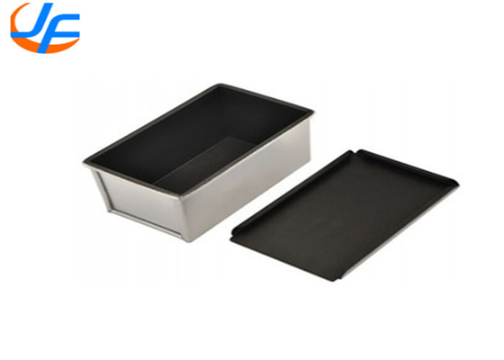 RK Bakeware China Foodservice NSF Aluminum Pullman Pan Custom Nonstick Pullman Bread Loaf Pan With Drop On Lid