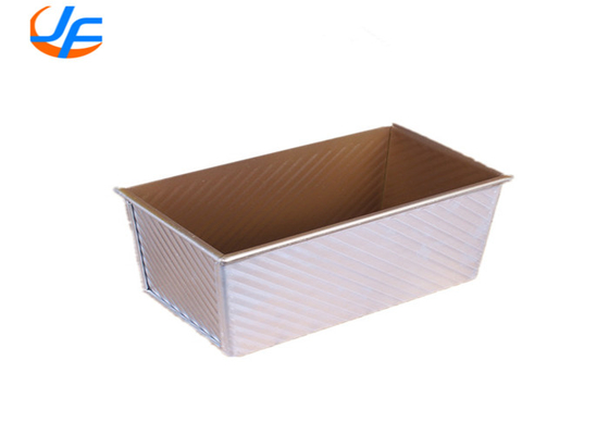 RK Bakeware China Foodservice NSF 680g Commercial Baking Pullman Loaf Pan With Cover , Bread Pan Bread Toast Mold