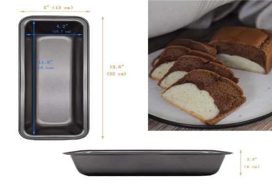 RK Bakeware China Foodservice NSF  340g Pullman Loaf Pan / Non Stick Long Loaf Tin Steel Bread Tin