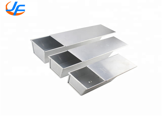 RK Bakeware China Manufacturer-Single Aluminum Pullman Loaf Bread Pan With Cover / Baking Mould Cake Toast Bread Mold