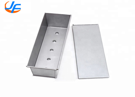 RK Bakeware China Manufacturer-Single Aluminum Pullman Loaf Bread Pan With Cover / Baking Mould Cake Toast Bread Mold