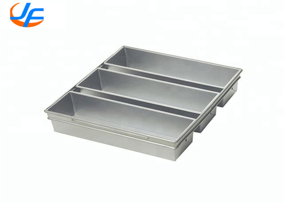 RK Bakeware China- 4 Straps Nonstick Aluminum Loaf Pans/ Aluminumized Bread Pan