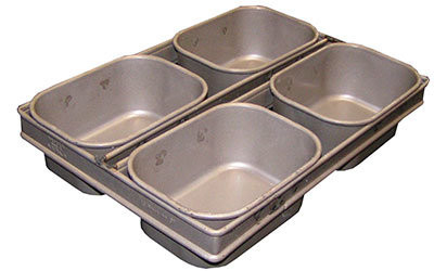                  Rk Bakeware China- Silicone Glazed 4 Straps Pullman Sandwich Bread Mould             