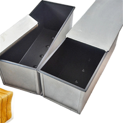                  Hot-Selling Food Grade Oven Safe Nonstick Bread Box Aluminium Loaf Pan             