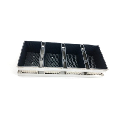                  Rk Bakeware China-5 Straps Rusk Cake Pan Nonstick Made of High Strength Aluminum Profile             