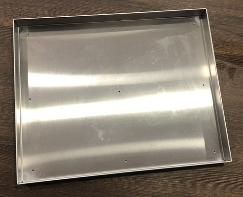                  Rk Bakeware China-Deep Drawn 304 Stainless Steel Rectangular Food Serving/Baking/Storage Tray             