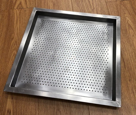                  Rk Bakeware China-Deep Drawn 304 Stainless Steel Rectangular Food Serving/Baking/Storage Tray             