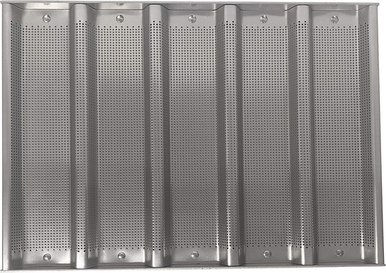                  Rk Bakeware China Foodservice 902505 Sub Roll Bread Pan, 5 Molds Per Pan             