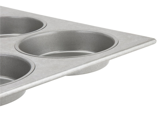 RK Bakeware China-Mackies Slicone Glazed Pecan Roll/Jumbo Muffin Pan