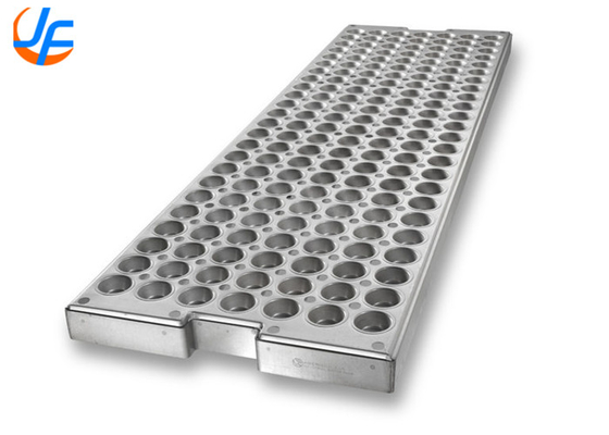 RK Bakeware China-42865 Chicago Metallic 48 Cup 2.2 oz. Glazed Aluminized Steel Specialty Brownie Bite Pan