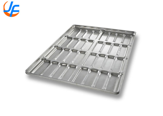 RK Bakeware China-PFA Nonstick Cluster Hot Dog Bun Pan With Gusseted Sidewalls For Industrial Bakeries