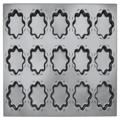                  Rk Bakeware China-Commercial Nonstick Muffin Cake Baking Tray Square Cake Tray Cupcake Baking Tray             