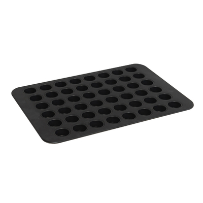                  Rk Bakeware China-Slicone Glazed Cupcake Muffin Custard Cake Baking Tray for Industrial Cupcake Lines             