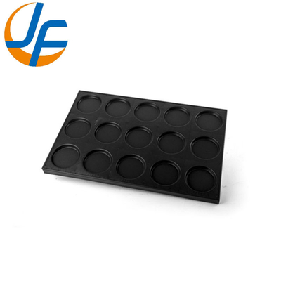                  Rk Bakeware China Manufacturer-Nonstick Glazed Hamburger Roll Baking Tray for Commercial Bakeries             