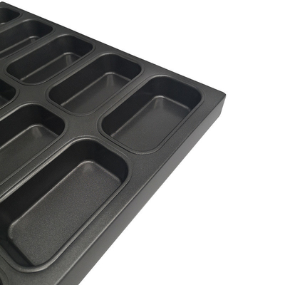                  Rk Bakeware China Manufacturer-Nonstick Glazed Hamburger Roll Baking Tray for Commercial Bakeries             