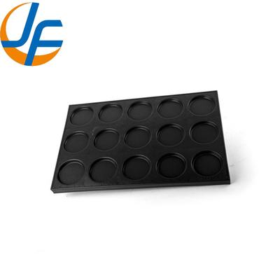                  Rk Bakeware China Manufacturer-Nonstick Glazed Hamburger Roll Baking Tray for Commercial Bakeries             