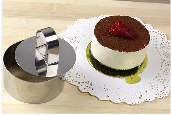 RK Bakeware China Foodservice NSF Stainless Steel 8 Inch Mousse Ring