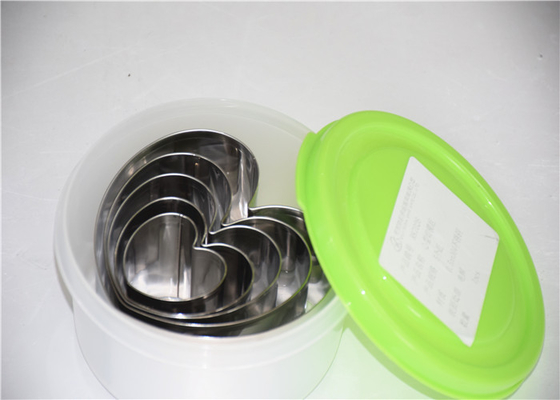 RK Bakeware China Foodservice NSF Stainless Steel Mousse Cake  Ring, Round Heart Square Dessert Mousse Ring
