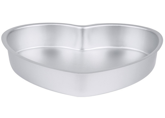 RK Bakeware China Foodservice NSF 142*134*55 Aluminum Heart Shape Cake Pan Loose Bottom