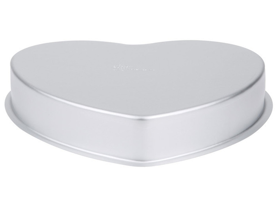 RK Bakeware China Foodservice NSF 142*134*55 Aluminum Heart Shape Cake Pan Loose Bottom