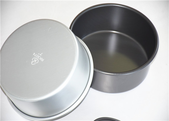 RK Bakeware China Foodservice NSF Loose Bottom Round Shape Aluminum Cake Pan Commercial Grade