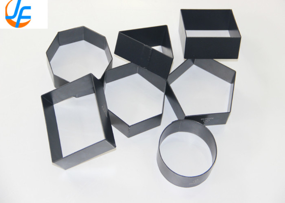 RK Bakeware China Foodservice NSF 5 6 7 8 9 Inches Aluminum Cake Ring/ Heart Shape Stainless Steel Mousse Cake Ring