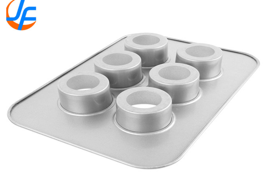 RK Bakeware China Foodservice NSF Loose Bottom Aluminum Round Cake Mould Aluminized Steel Mini Cheesecake Pan