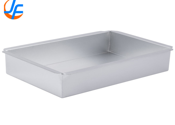 RK Bakeware China Foodservice NSF Rectangular Aluminium Cake Mould Straight Sided Cake Pan