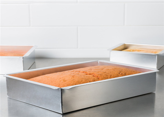 RK Bakeware China- Rectangle Nonstick Aluminum Cake Mould With Movable Bottom Customized