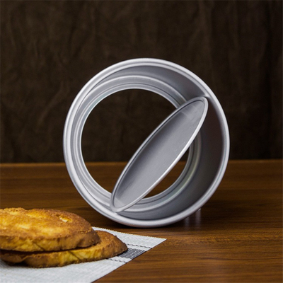                  Hot Sale Removable Aluminum Round Shape Cake Mold             