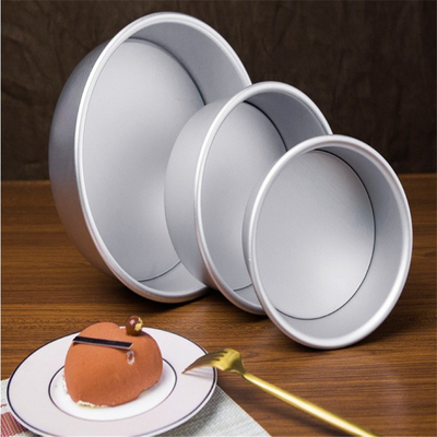                  Hot Sale Removable Aluminum Round Shape Cake Mold             