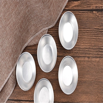                  Professional Baking Tool Cake Round Smooth Aluminium Alloy Tart Mould             